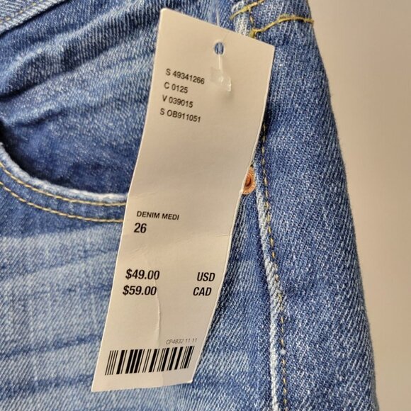 URBAN Outfitters BDG High Rise Jean Shorts - Picture 3 of 5